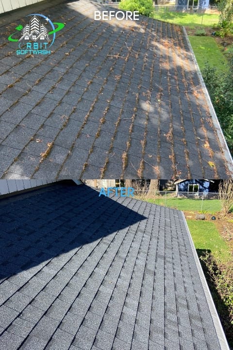 Roof Soft Washing Portland
